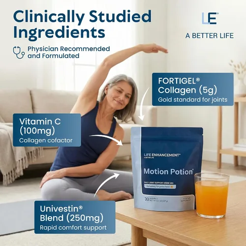 Vista 3 de Life Enhancement Suplemento de bebida de apoyo articular Motion Potion