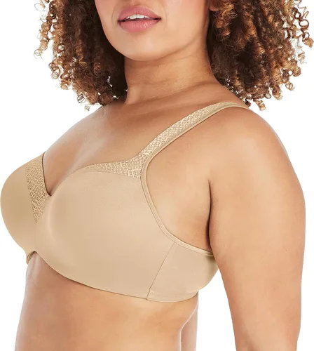 Vista 2 de Playtex Women's Secrets Underwire Coverage Balconette T-Shirt Bra for Full Figures, Us4823