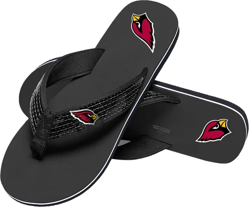 Vista 48 de FOCO Womens NFL Team Logo Sequin Strap Sandals Flip Flops