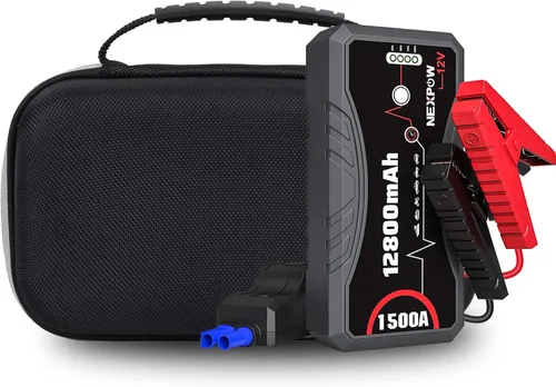 Vista 4 de Mchoi Funda de arranque de coche compatible con NEXPOW Jump Starter Q10S, 1500A Peak, solo funda