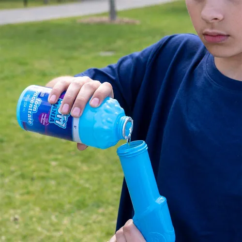 Vista 5 de Fom Mania Quickshot - Pistola de espuma para niños y adultos, paquete de 2 unidades exclusivo de Amazon, pistola de espuma no tóxica para niños
