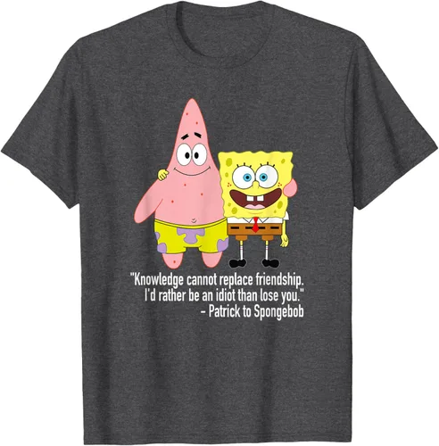 Vista 31 de Mademark x SpongeBob SquarePants - Patrick & SpongeBob - Camiseta de la amistad Asfalto