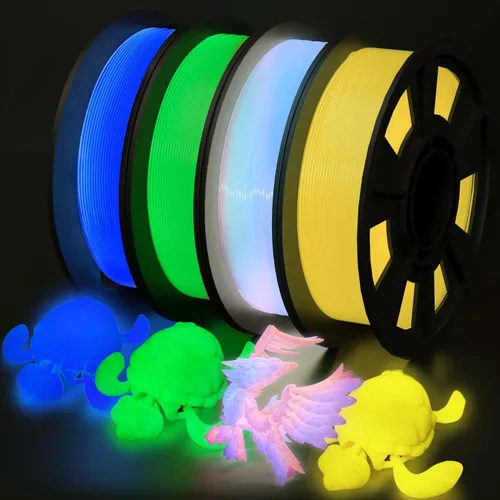 Vista 11 de Yousu Seda de Doble Color Filamento PLA para 3D Impresora Filamento Coextrusión PLA Multicolor Filamento PLA 1.75mm (± 0.03 mm) Compatible