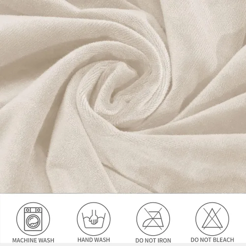 Vista 5 de MIFXIN Fundas para sofá modular de esquina de 5 plazas en forma de L, 3 piezas, terciopelo elástico, suave, lavable, protector de sofá para sofás