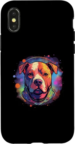 Vista 5 de Funda para iPhone 12 mini Pitbull Terrier para hombre y mujer