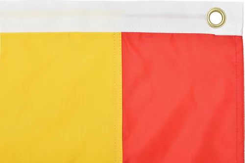 Vista 4 de Bandera de España 3' x 5' ft Nylon 210D Premium Bandera española bordada al aire libre