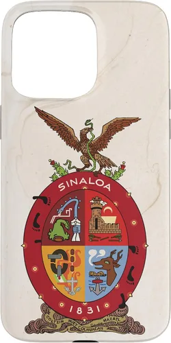Vista 28 de iPhone 16 Bandera de Sinaloa y fondo elegante - Funda Sinaloense Pride