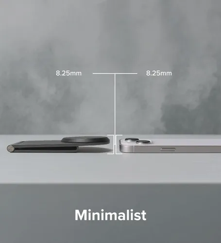 Vista 7 de InfinaCore Soporte de cargador inalámbrico magnético para dispositivos Apple, iPhone, AirPods, soporte de carga rápida de construcción duradera Azul