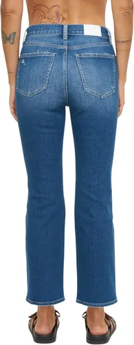 Vista 3 de Pistola Denim Lennon - Jeans recortados de tiro alto para mujer