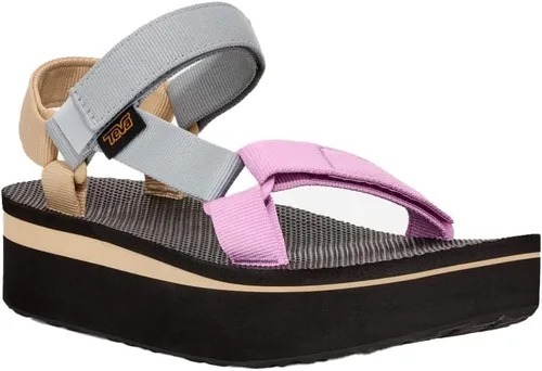 Vista 16 de Sandalia Teva de plataforma universal para mujer Balance Oliva Quemada