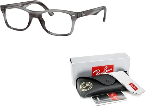 Vista 3 de Ray-Ban RX5228 - Lentes cuadrados para hombre y mujer + paquete con kit de gafas de diseñador iWear