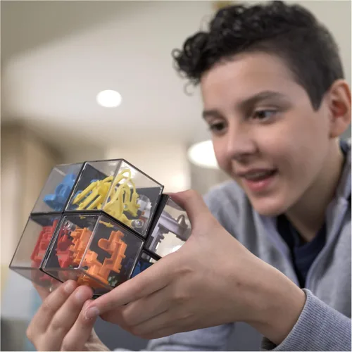 Vista 5 de Rubik’s, Perplexus Hybrid 2 x 2 Juego de Laberinto 3D Gravitacional Rompecabezas Fidget Juguete Bola, para Niños y Adultos de 8 años en adelante