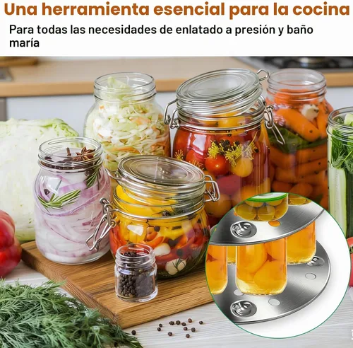 Vista 6 de 85707 - Estante para latas de presión de 11 pulgadas para presto de 16 a 23