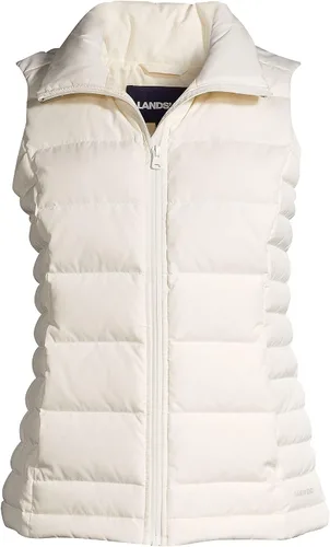 Vista 5 de Lands' End - Campera acolchada, Chaleco ligero con relleno para mujer, ropa de abrigo.