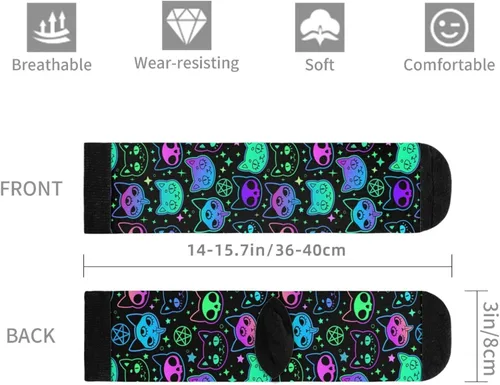 Vista 6 de Calcetines divertidos para hombres y mujeres