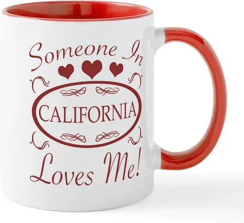 Vista 33 de CafePress Taza de café de cerámica de 11 oz (11.0 fl oz) de San Francisco Blanco - Taza San Francisco