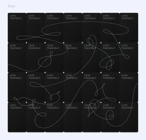 Vista 4 de BTS [LOVE YOURSELF 'Tear'] 3er álbum R Ver. CD+104p P.Book+Mini libro de 20p+tarjeta fotográfica+foto de pie