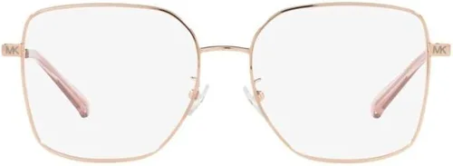 Vista 2 de Michael Kors NAXOS MK 3056 - Marco de anteojos para mujer de oro rosa 5516140
