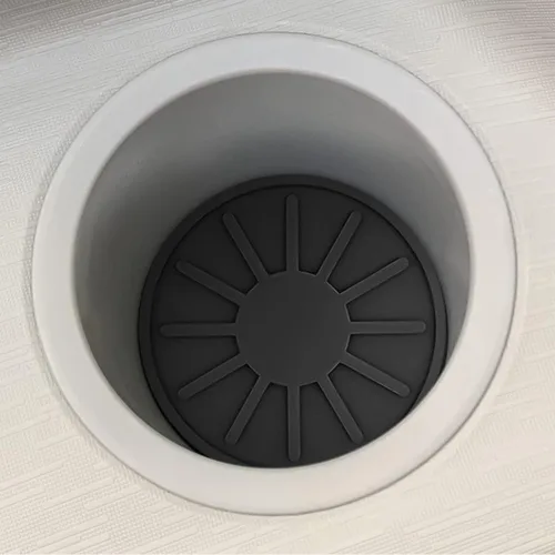 Vista 7 de Paquete de 4 posavasos para automóvil para portavasos, 2.68 pulgadas, inserto de copa de silicona antideslizante para automóvil, alfombrillas