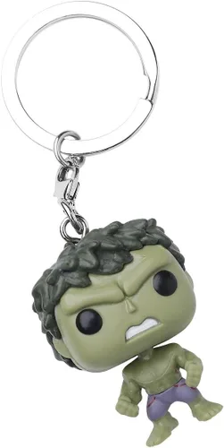 Vista 2 de Funko Llavero POP de bolsillo: Marvel - Avengers 2 - Figura de acción de Hulk