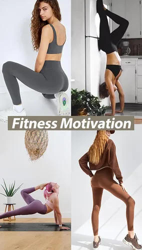 Vista 3 de Paquete de 4 leggings para mujer, diseño suave de tiro alto, con control de abdomen, no se traslucen, pantalones deportivos de yoga negros