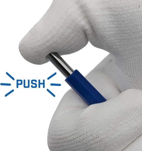 Vista 3 de EUROTOOL - Cepillo extrafino de fibra de vidrio para raspar