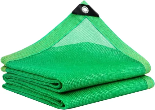 Vista 11 de BeGrit Tela de Sombra para Jardín 50% 6x6.5 pies Sombra Solar con Ojales Malla Bloqueadora de Sol para Exteriores, Plantas, Patio, Invernadero, Negro