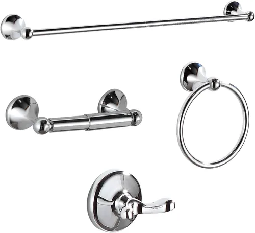 Vista 15 de BGL Juego de Herrajes de Baño de Níquel Cepillado Ajustables Expandibles Barras para Toallas de Baño Juego de Accesorios de Baño Toalleros 8 Piezas