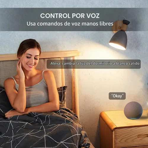 Vista 4 de Zigbee - Bombillas LED inteligentes GU10, compatibles con Alexa