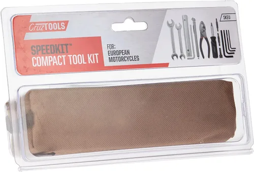 Vista 2 de CruzTOOLS SKEU SPEEDKIT Kit de herramientas para motocicletas europeas, negro