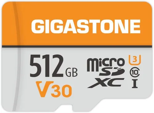 Vista 8 de GIGASTONE Paquete de 2 tarjetas Micro SD de 128 GB, grabación de video A1 V30 4K, compatible con cámara de seguridad, cámara de salpicadero, drone