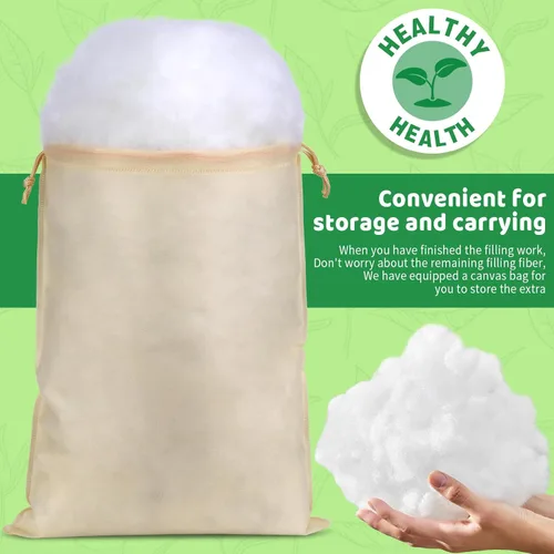 Vista 7 de Relleno de poliéster, decoraciones de Navidad para interiores, nubes blancas como la nieve artificiales de algodón para decoración, mantas de nieve