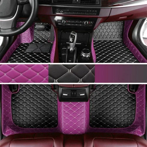 Vista 8 de Alfombrillas automotrices personalizadas para 99.99 % de los sedán, SUV, automóvil deportivo, hombres y mujeres, protección completa, almohadillas