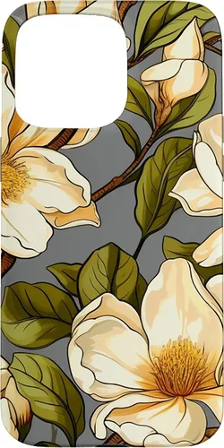 Vista 31 de Botanical Garden Magnolia Flower Case for iPhone 17