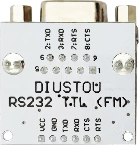Vista 3 de RS232 a nivel TTL módulo convertidor serie puerto de interfaz rs-232 a TTL convertidor de señal serie SP3232 chip DB9 UART conector (hembra)