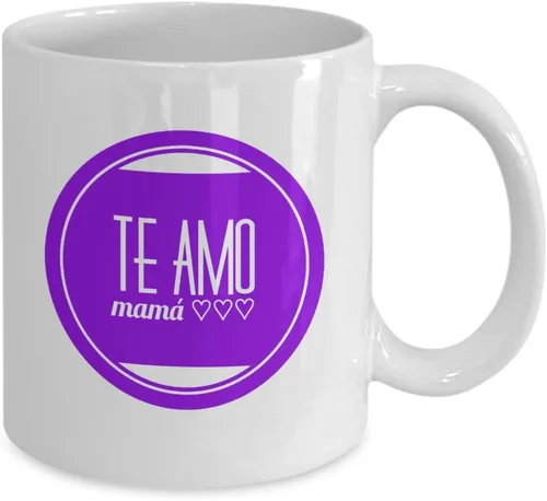 Vista 2 de Taza de Café Regalo Para Mama Vaso, taza de café divertidas, tazas personalizadas, taza de café inspiradoras, taza con mensajes positivos.