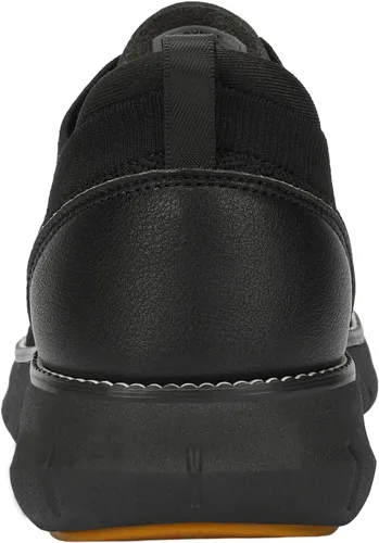 Vista 4 de Zapatos de vestir de malla para hombre, zapatos casuales de negocios, con cordones, zapatos Oxford ligeros, transpirables, cómodos, suela gruesa