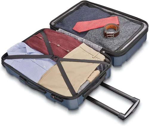 Vista 3 de Samsonite - Maleta rígida expandible Centric con ruedas giratorias Azul Blue Slate 92794-1101