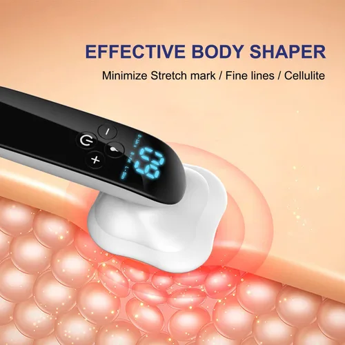 Vista 5 de CENXIGO Masajeador de celulitis Pro Max de 4 cabezas, máquina de moldear cuerpo inalámbrico para brazos, piernas, espalda.