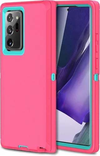 Vista 9 de Funda protectora de alta resistencia con protector de pantalla [3 capas] de goma resistente a prueba de impactos