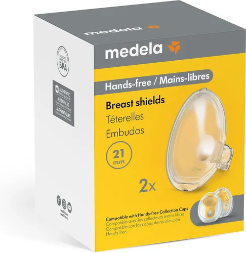 Vista 2 de Medela - Protector de pecho para bombas manos libres Colección Copas 0.827 in 2