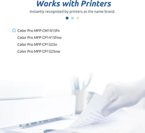 Vista 2 de INK E-SALE Cartucho de tóner remanufacturado de repuesto para HP 128A CE320A CE321A CE322A CE323A Canon 116 negro cian magenta amarillo juego