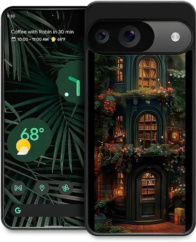 Vista 144 de Compatible con Google Pixel 4A 5G Mobile Case Creative Acrylic Panel trasero Silicona Protección Grip especialmente diseñado para Google Pixel 4A 5G