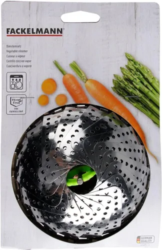Vista 5 de Fackelmann 5.1 9.4" Plegable Acero Inoxidable Vaporizador Inserto, Plata