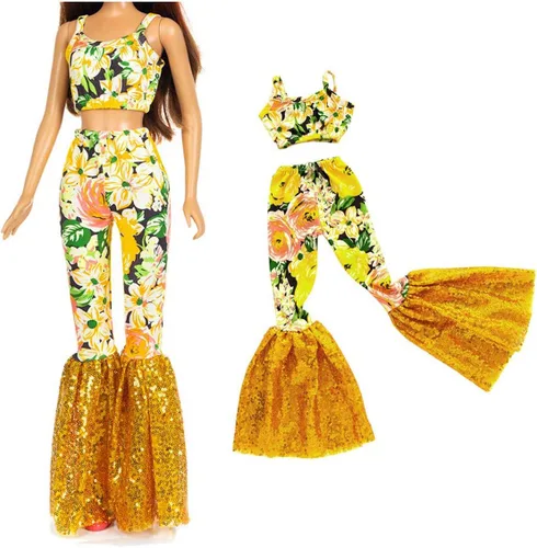 Vista 6 de Ecore Fun 3 juegos de ropa de muñeca de 28 pulgadas, trajes casuales para muñecas de 28 pulgadas, ropa de muñeca de 28 pulgadas, ropa de muñeca