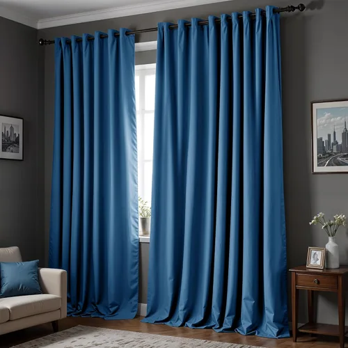 Vista 6 de LUX Décor - Juego de 2 paneles de cortinas opacas premium de 84 pulgadas de largo, cortinas de oscurecimiento de habitación con aislamiento térmico