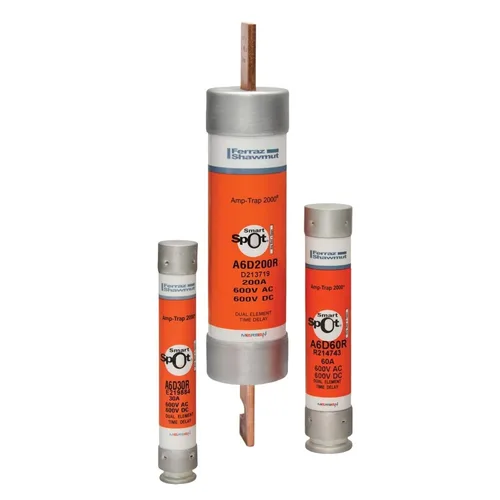 Vista 9 de Mersen a6d-r amp-trap Clase de 2000 time-delay/RK1 Fusible con fusible visual Open Indicador, 1