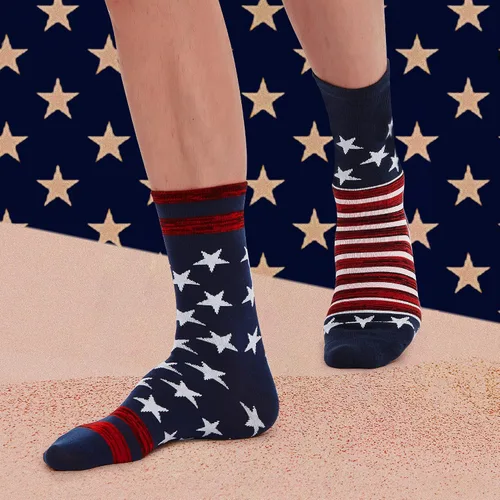 Vista 2 de Calcetines divertidos para hombres y mujeres, adolescentes, calcetines divertidos de patas de perro, calcetines 3D casuales locos y tontos