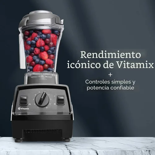 Vista 3 de Vitamix Licuadora E310 Explorian, grado profesional, autolimpiante, contenedor de 48 onzas, negro