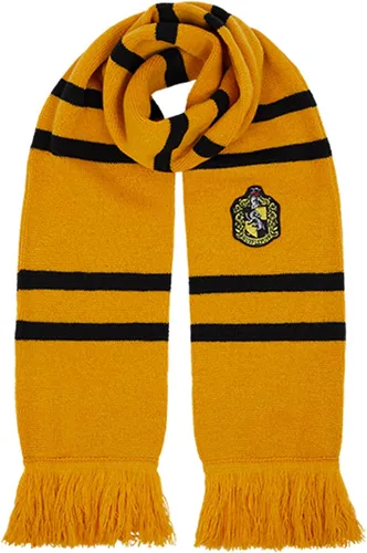 Vista 5 de Harry Potter Knitted Scarf, House Colors with Crest Design Gryffindor